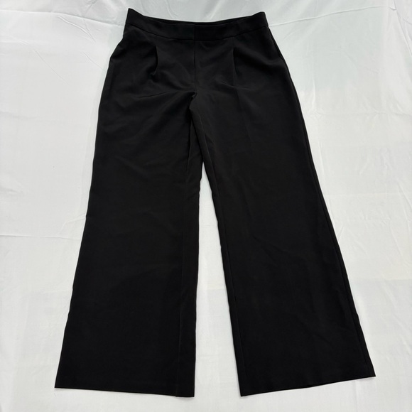 NYCC Black High Waisted Wide Leg Dress Pants - Picture 1 of 10
